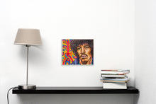 “Electric Jimi” By Ritch Benford, Mixed Media on Watercolour Paper