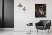 “Overlooked, I'm Alive” By Shanta Monroe, Acrylic on Canvas