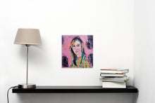 “Layla” By Liz Arnold, Acrylic on Wood