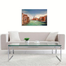 “Day on The Grand Canal”  By Corbett Bear, Oil On Canvas