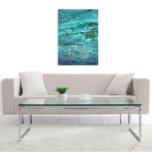 “Japanese Landscape 2020“ By Terenia Offenbacker, Acrylic on Wood Panel