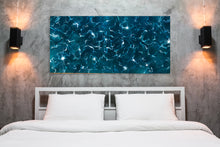"Poolside" By Brian Hebets, Acrylic and Ink on Canvas