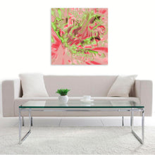 “Electric Blossom” by Irina Vladau, Digital Art and Original Print on Canvas