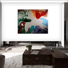 "# 1017" By  Ed Huncovsky, Painted Using Enamel