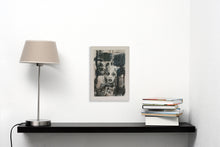 “Secrets” By Karen Stein, Wood black Frame Under Glass