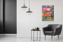 “Sit With Me” By Carol Levin, Printed on Metallic Paper & Acrylic