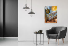 “Traffic light” By Christine Nelson, Oil on Canvas
