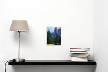 “Yosemite”  By Claire Miller, Oil on Linen Board