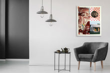 "Picher OK" By Matthew Luther, Mixed Media Behind Framed Glass