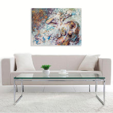 "Illuminating The Forgotten Clutches of One’s Own Beings" By Aleksandra Bjelica, Acrylic on  Canvas