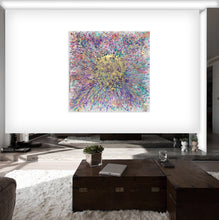 “Color Bomb” By Rajvir Singh, Mixed Media on Canvas