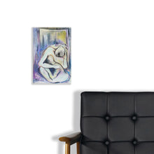 “Untitled” By Fahimeh Sorkhabi, Oil Pastel and Pencil on Paper