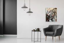 “Night Out” By Georgina Pillai, Acrylic on Canvas