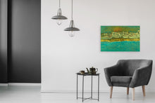 “Lisbon 2020” By Terenia Offenbacker, Mixed Media on Wood Panel