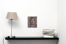 “What We Do Fades” By Colin Merrin,  Oil and Collage on Canvas