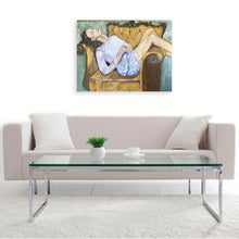 “Social Distancing” By Bonnie Garvin, Acrylic on Canvas
