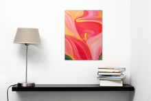 Frizzy Lily by Teresa Carlisle, Acrylic on Canvas