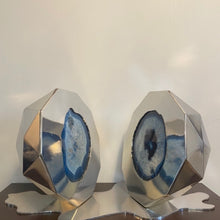 "Aura Armor" by Tom Watson, Stainless Steel, Agate Stone