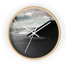 Surfer at Dusk Wall clock