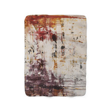 Laguna Abstract Art Sherpa Fleece Blanket