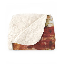 Laguna Abstract Art Sherpa Fleece Blanket