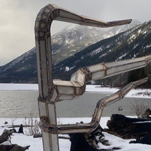 "Resilience" by Tom Watson, Stainless Steel, Glass