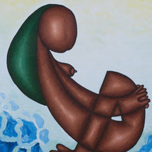 "Cannoball Dive" by Daniel Burtea, Oil on Canvas