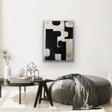"Lack of Restraint" by Carla Cohen, Mixed Media on Wood Panel