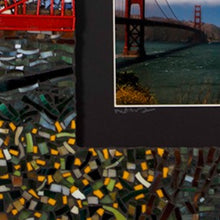 "Golden Gate Bridge" by Natalie McGuire, Mixed media