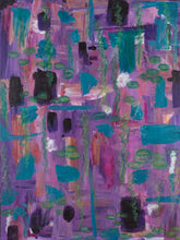 “Monet's Garden” By Maja Maglajic, Acrylic and Oil Pastel on Canvas