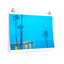 San Clemente Pier "Dusk" Premium Matte horizontal Paper