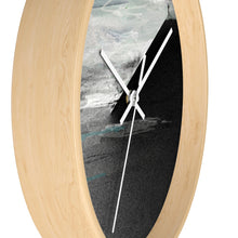 Surfer at Dusk Wall clock