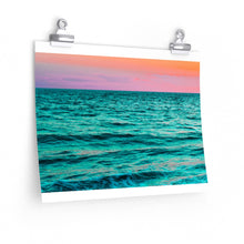 COLOR Ocean Premium Matte horizontal posters