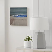 Blue Laguna Wood Canvas