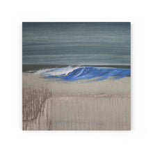 Blue Laguna Wood Canvas