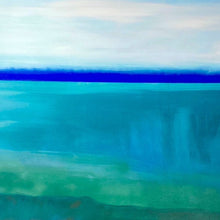 “Purple Line” by TOWNLEY, Mixed Media on Canvas