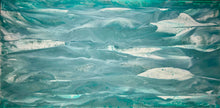 “Seafoam” by TOWNLEY, Mixed Media on Canvas