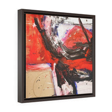Abstract Square Framed Premium Gallery Wrap Canvas