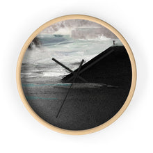 Surfer at Dusk Wall clock