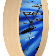 Laguna Beach Wall Clock Surfer Time