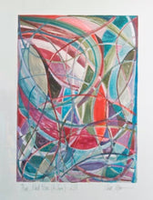 "Flame Pond" by Susan Moss, Oil on Paper