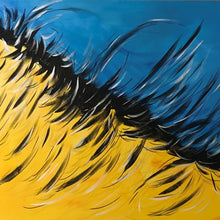 "At the Beach" by Khosrow Golshan, Acrylic on Canvas