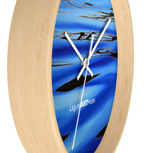 Laguna Beach Wall Clock Surfer Time