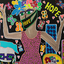 "A mothers Hope" Tavi by Arellano Gustavo, Acrylic on Canvas