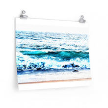 Ocean wave Beach Premium Matte horizontal posters