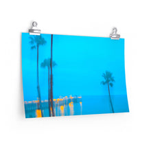 San Clemente Pier "Dusk" Premium Matte horizontal Paper