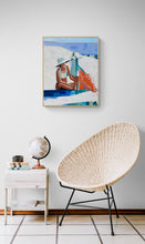 "Beach Blankie" by Christina Akerson, Acrylic on Canvas