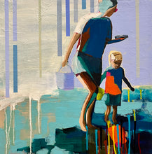 "Son Sand" by Christina Akerson, Acrylic on Canvas
