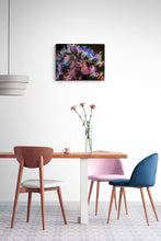 “Black Magic” by Kimberly Altman, Fluid Acrylic on Canvasl Sealed with Resin
