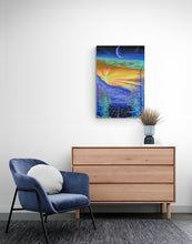 "Find Your Horizon" by Ashley Wright, Acrylic on Canvas